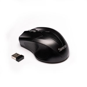 Mouse Wireless SPACER SPMO-W02, 1600 dpi, Negru