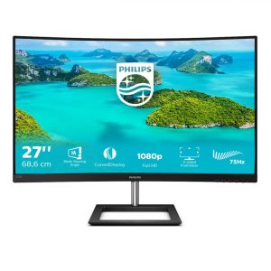 Monitor Consumer Philips 272E1CA, 27", 1920 x 1080 pixeli, Black,
