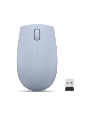 Mouse Wireless LENOVO 300, 1000 dpi, Albastru