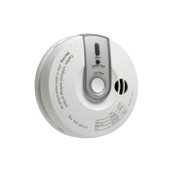 Detector de monoxid de carbon WIRELESS, DSC PG-8913, Avertizare acustica