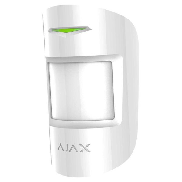 "Detector de miscare in dubla tehnologie PIR+MW, alb - AJAX;