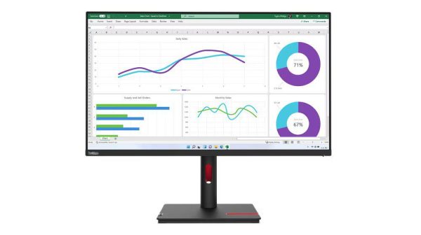 Monitor Commercial Lenovo ThinkVision T32h-30, 31.5", 2560 x 1440 pixeli,