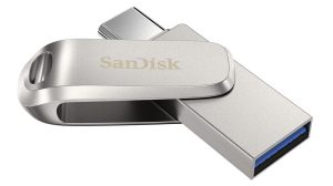 Memorie USB SanDisk Ultra Dual Drive Luxe 256 GB, USB