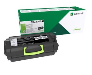Toner Lexmark 53B2000, Black