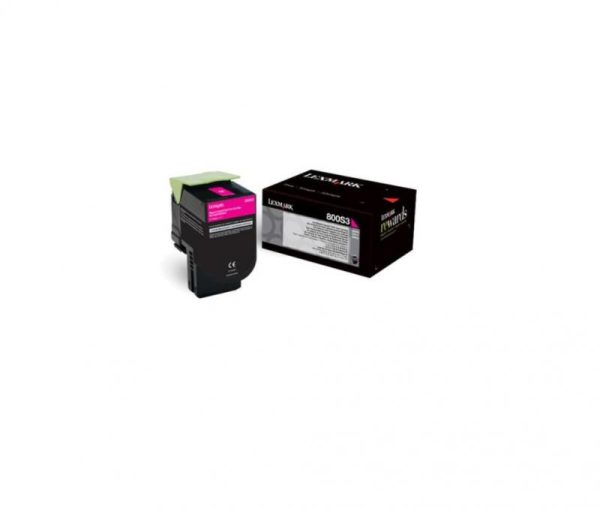 Toner LEXMARK 80C0S30, Magenta