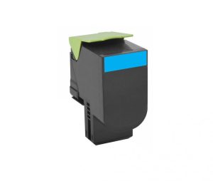 Toner LEXMARK 802XC, Cyan