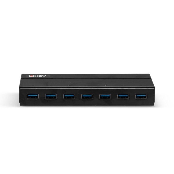 Hub USB Lindy 7 Port USB 3.0 Hub, 7 porturi,