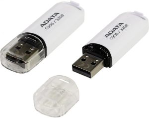 Memorie USB ADATA C906 32 GB, USB 2.0, Alb