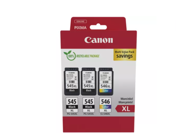 Canon pachet cartuse cearneala PG-545XL X2 /CL-546XL MULTIPACK, capacitate negru: