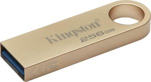 Memorie USB Kingston DataTraveler SE9 G3 256GB, USB 3.2, Auriu