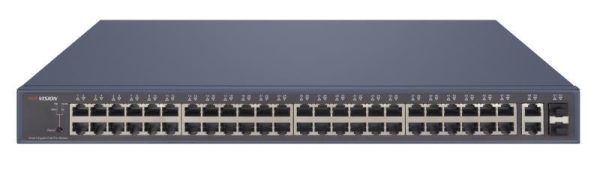 Switch PoE Hikvision DS-3E1552P-SI: 48 x 10/100/1000M PoE Ports, 2