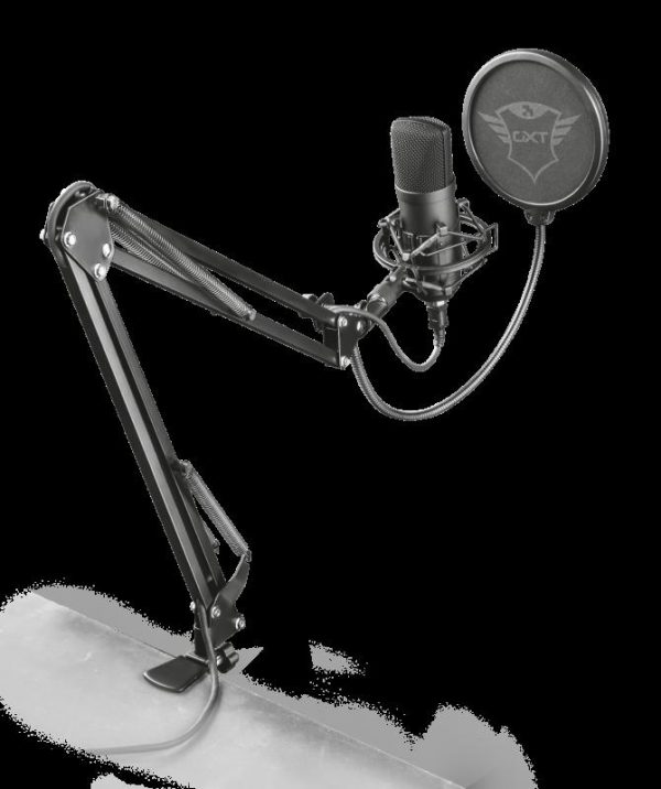 Microfon Trust GXT 252+ Emita Plus, tip Cardioid, USB, Noise