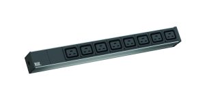 Bachmann prelungitor 19" 1HE 8xC19 cordon 2,0 m C20 ,0m