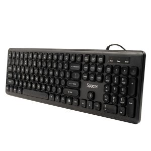 Tastatura SPKB-LWP-03, USB, Negru