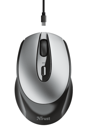 Mouse Wireless Trust Zaya, 1600 dpi, Negru