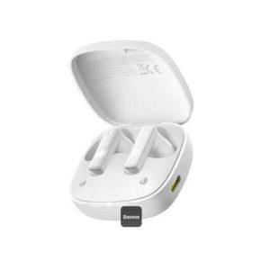 Casti In-ear Baseus Bowie E20, Wireless, Alb