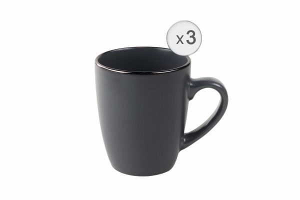 SET 3 CANI CERAMICA, 354 ML, CALYPSO, ART OF DINING