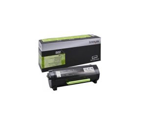 Toner LEXMARK 502E, Black