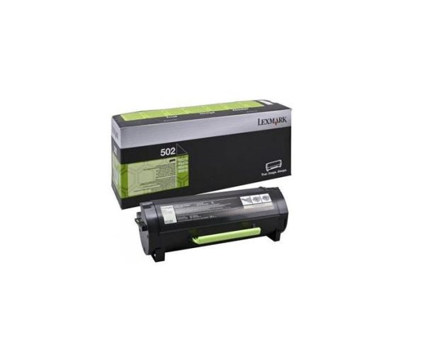 Toner LEXMARK 502E, Black