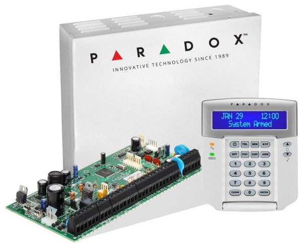 Centrala Paradox SP5500+ 5 intrări de zonă sau 10 cu