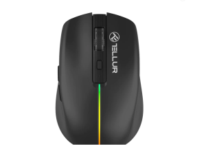 Mouse Gaming Wireless TELLUR Tellur Silent Click, 1600 dpi, Negru