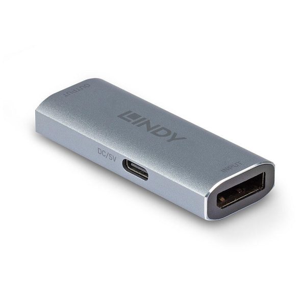 Adaptor Lindy DisplayPort 1.4 Repeater, latime de banda suportata 32.4