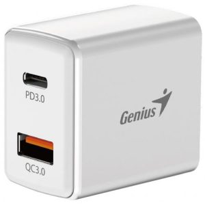 Incarcator Retea Genius Quick Charge 20W, 20 W, 2 porturi,