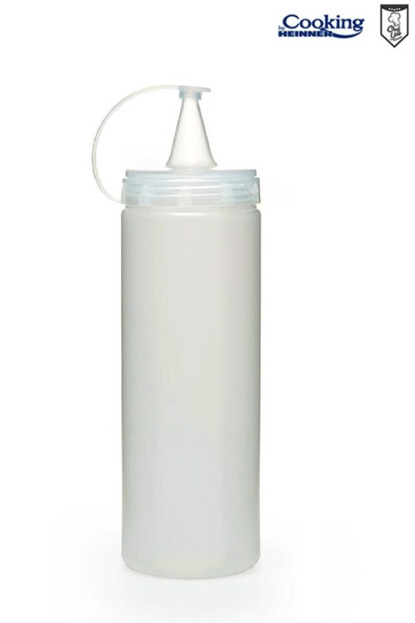 STICLA DISPENSER PENTRU SOSURI 500 ML,TRANSPARENT, CHEF LINE, COOKING BY