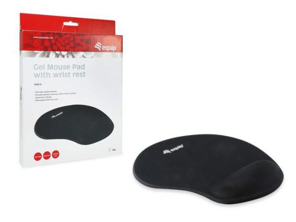 Mousepad EQUIP Gel Mouse Pad, 200 x 230 mm, Negru