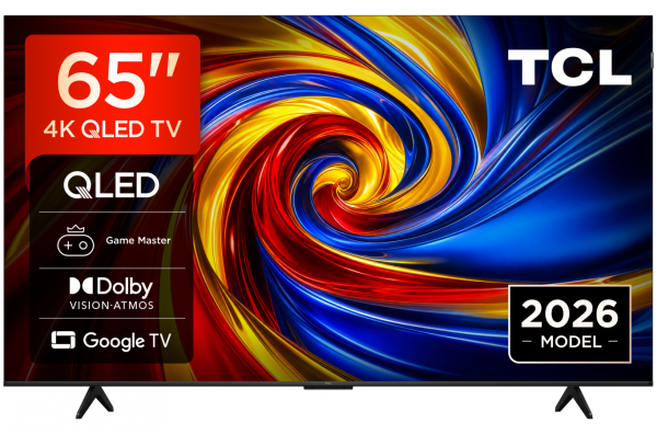 Televizor TCL QLED 65QLED780L, 164 cm, Smart Google TV, 4K