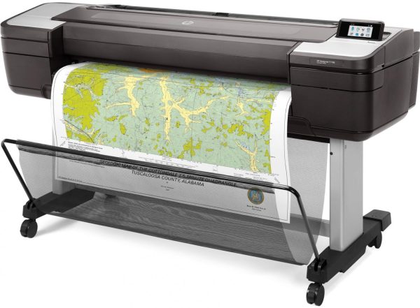 Plotter HP Designjet T1700 Printer 44", format A0, 6 culori,