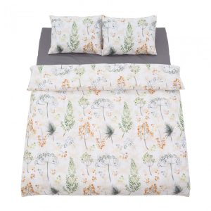 Lenjerie dubla 100% bumbac 4 piese, Summer