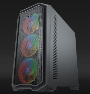 Carcasa AQIRYS WEZEN, RGB, Mid Tower, Black