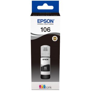 Cartus Epson 106 EcoTank Photo Black, Black