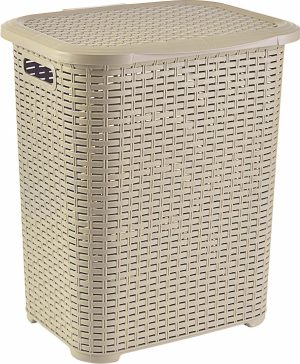 COS DE RUFE PLASTIC TIP RATTAN 45 L BEJ, 34,5x41x46