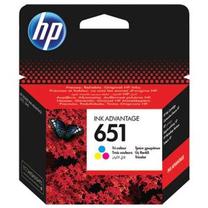 Cartus HP 651, Cyan, Magenta, Yellow