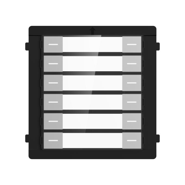Modul de extensie videinterfon cu 12 butoane de apelare Hikvision