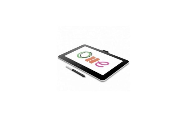 Tableta Grafica WACOM One 13 touch, USB, Alb