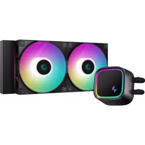 Cooler Procesor DEEPCOOL LE520, Lichid, 12 cm, 2 ventilatoare, aRGB