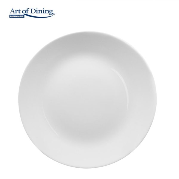SET 6 FARFURII DESERT OPAL ALB 19 CM, AIDA, ART