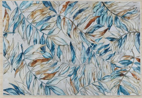 Covor Heinner cu print digital 3D 160x230 cm Leafs