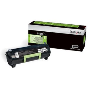 Toner Lexmark 512H, Black
