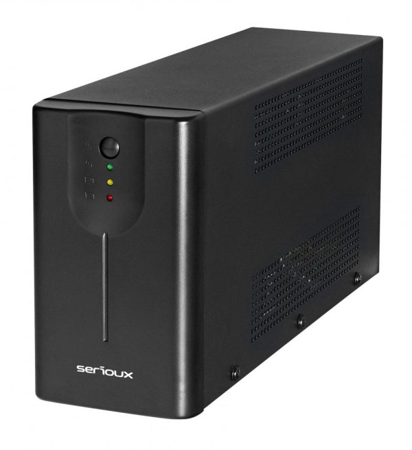 UPS Serioux Line Interactive 800LI, Led, capacitate 800VA/480W, 2 prize