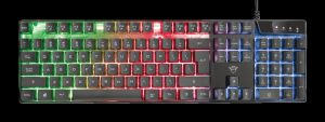 Tastatura Mecanica Gaming Trust GXT 835 Azor, USB, negru