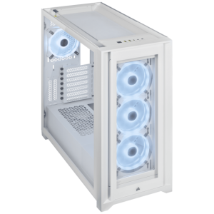 Carcasa CORSAIR 5000X RGB QL Edition, Mid Tower, White