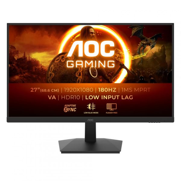 Monitor Gaming AOC 27G15N2, 27", 1920 x 1080 pixeli, Black,
