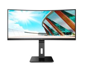 Monitor Gaming AOC CU34P2A, 34", 3440 x 1440 pixeli, Black,