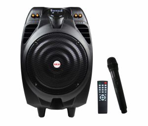 Boxa portabila Akai cu troller, putere totala 50W, autonomie 2-3h