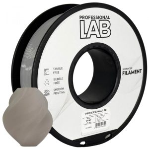 Filament 3D Proffesional Lab, Diamentru 1.75mm, Greutate: 1KG, Culoare: Gri,