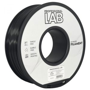 Filament 3D Proffesional Lab, Diamentru 1.75mm, Greutate: 1KG, Culoare: Negru,